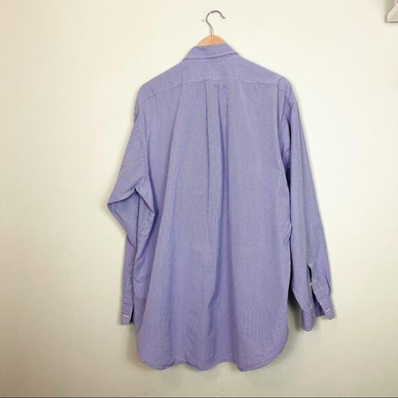 Ralph Lauren Button Down Shirt Blake Cotton Long Sleeve Men's size XL - Picture 6 of 7